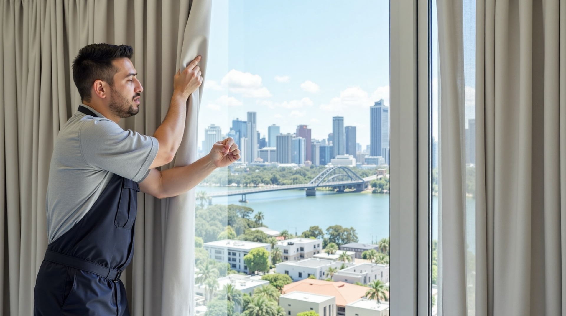 Wamuran Basin Curtain Cleaning Service